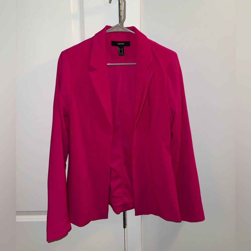 Forever 21 Women's Pink Blazer